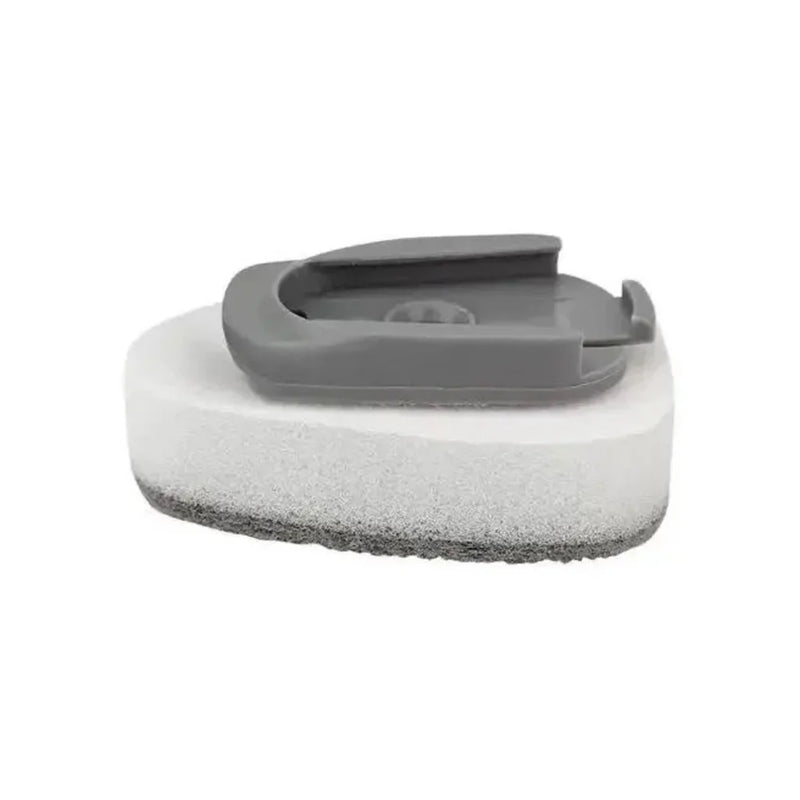 Dispensador de detergente 2 em 1 para limpeza de escovas, multifuncional, prático, compacto, higiene da cozinha, durável, fácil de usar e armazenar