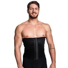 Cinta modeladora de cintura masculina, redutor de abdômen, cinta modeladora de alta compressão, cinta de treino
